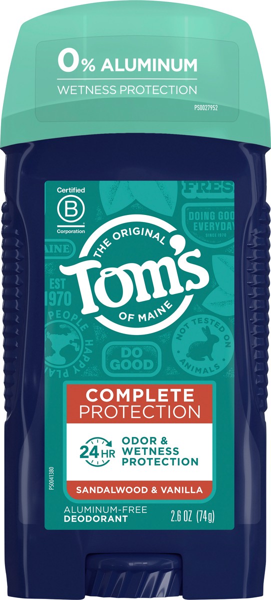 slide 5 of 11, Tom's of Maine Tom’s of Maine Complete Protection, Sandalwood & Vanilla, 2.25 Oz, 2.6 oz