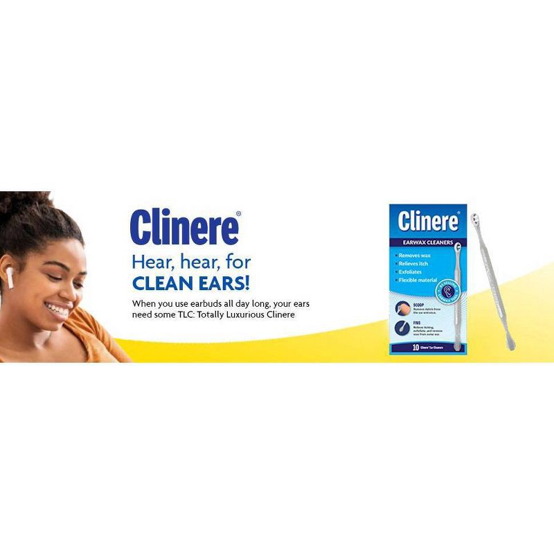 slide 7 of 7, Clinere Ear Cleaners - 10ct, 10 ct