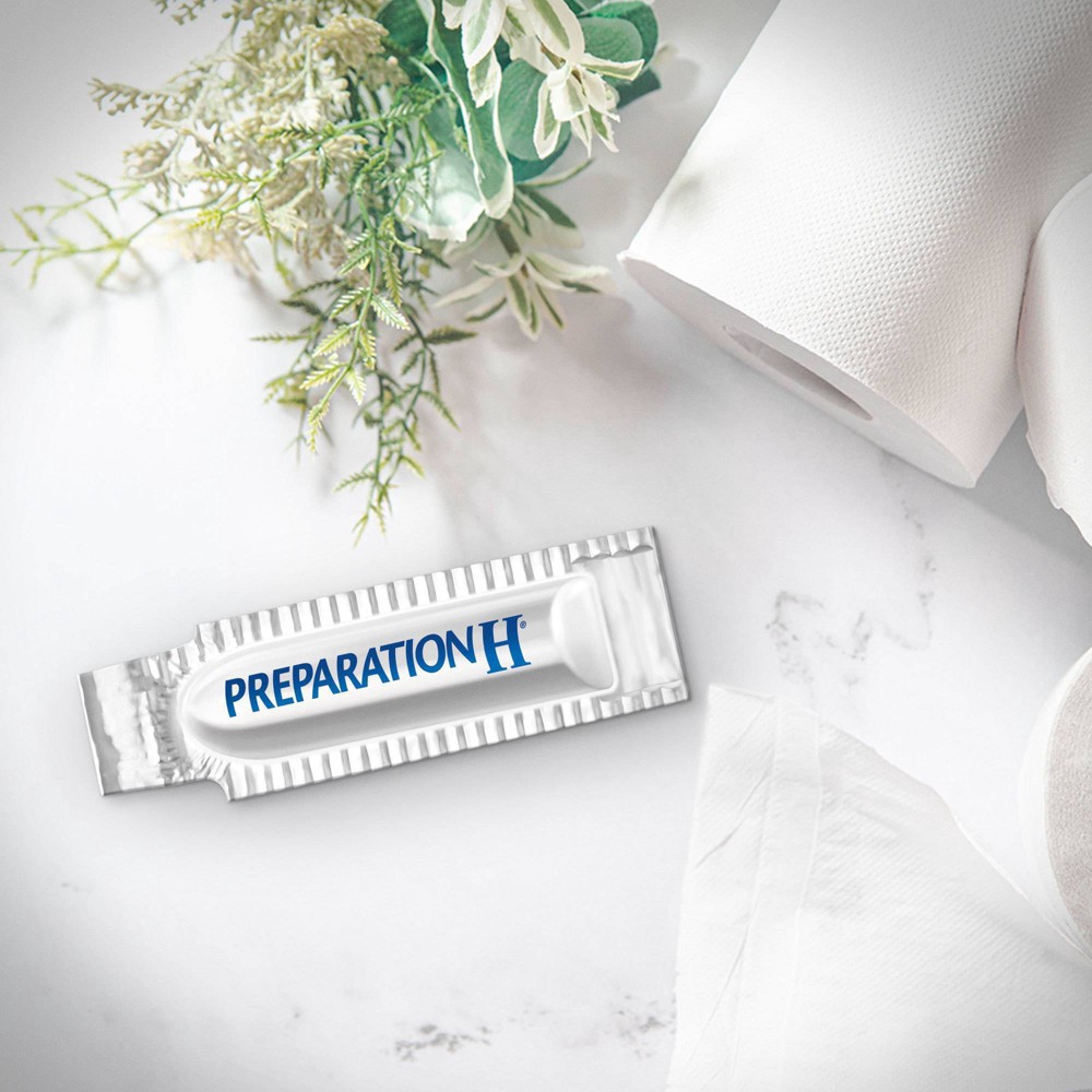 Preparation H Hemorrhoid Suppositories for Burning, Itching & Discomfort  Relief