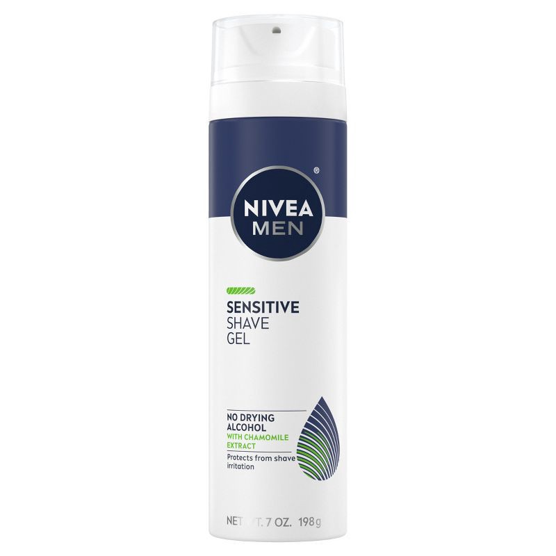 slide 19 of 19, NIVEA Men Sensitive Skin Shaving Gel with Vitamin E - 7oz, 7 oz