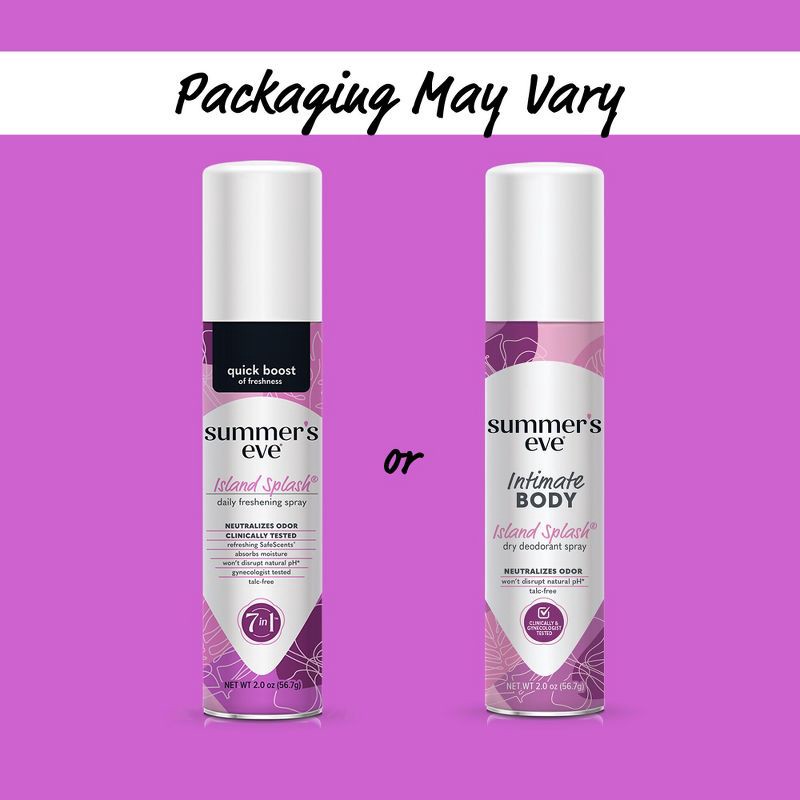 slide 2 of 8, Summer's Eve Island Splash Feminine Freshening Spray - 2oz, 2 oz