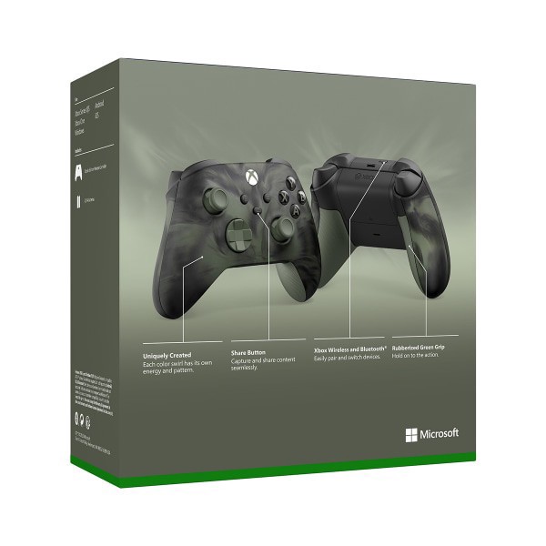 slide 13 of 21, Microsoft Xbox Wireless Controller Nocturnal Vapor Special Edition for Xbox Series X|S, Xbox One, and Windows Devices, 1 ct