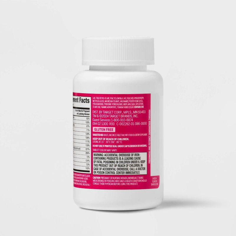 slide 4 of 5, Prenatal Vitamin Dietary Supplement Tablets - 100ct - up&up™, 100 ct