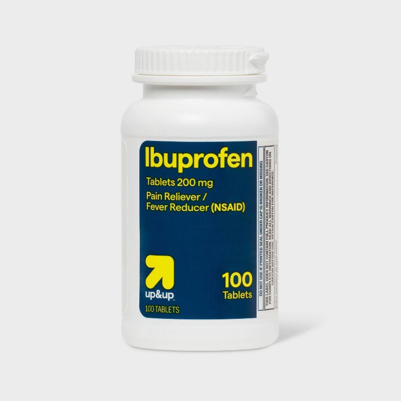 slide 4 of 4, Ibuprofen (NSAID) Pain Reliever & Fever Reducer Tablets - 100ct - up&up™, 100 ct