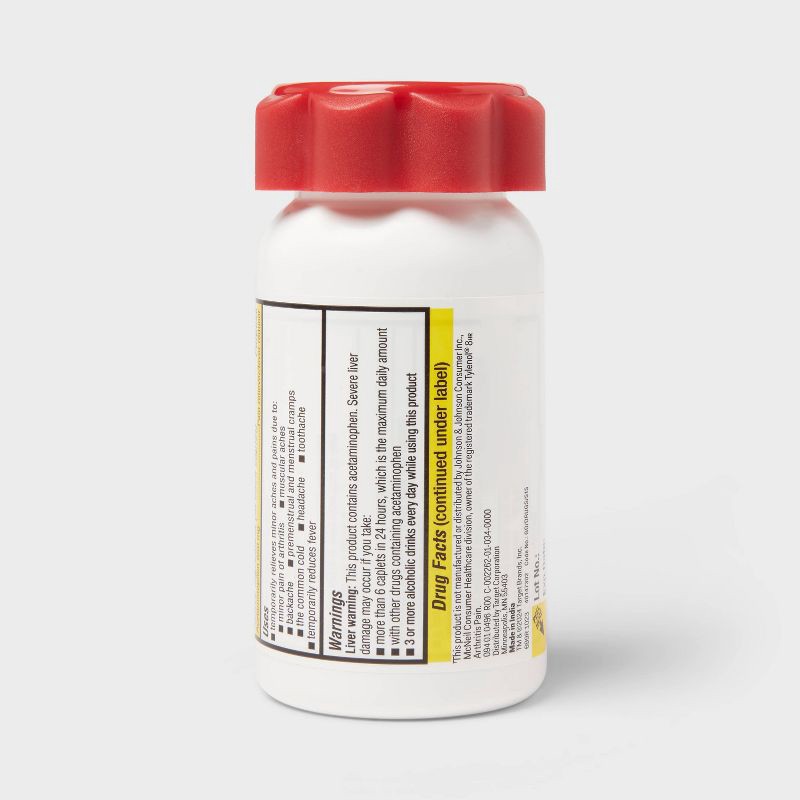 slide 3 of 3, Acetaminophen Arthritis Pain Relief 650mg Extended Release Caplets - 100ct - up&up™, 650mg, 100 ct