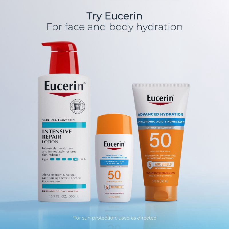 slide 16 of 18, Eucerin Intensive Repair Body Lotion for Very Dry Skin Unscented - 16.9 fl oz, 16.9 fl oz