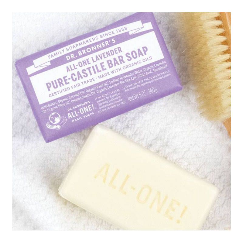 slide 4 of 4, Dr. Bronner's Bar Soap - Lavender - 5oz, 5 oz