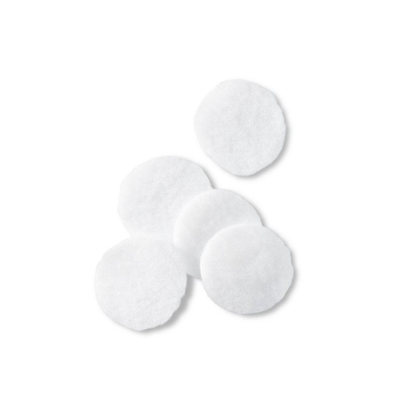 slide 2 of 3, Facial Buff Sponges - 12ct - White - up&up™, 12 ct