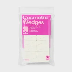 Latex Free Foam Cosmetic Wedges - White - 32ct - up&up™
