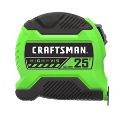 CRAFTSMAN Green HI-VIS 25-ft Tape Measure