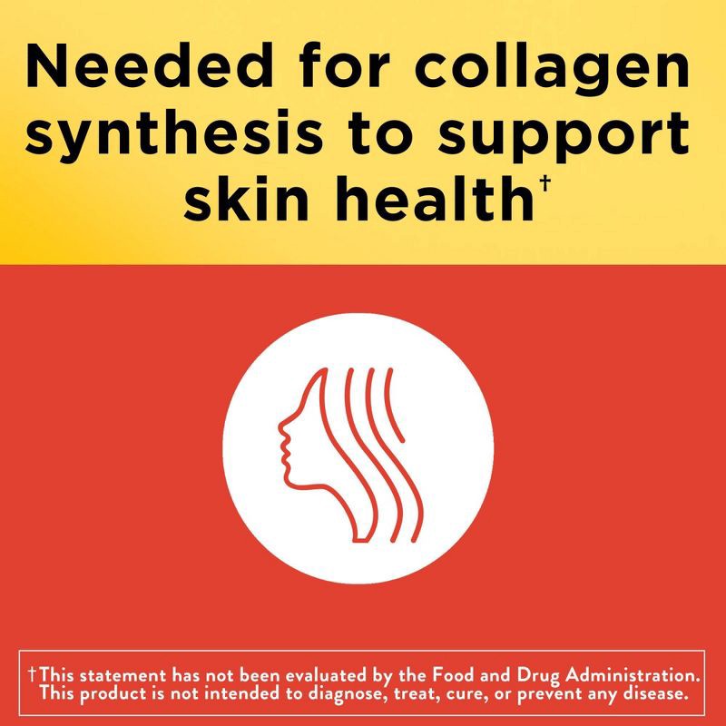 slide 5 of 9, Nature Made Vitamin C 1000mg Immune System Supplement Tablets - 100ct, 100 ct; 1000 mg