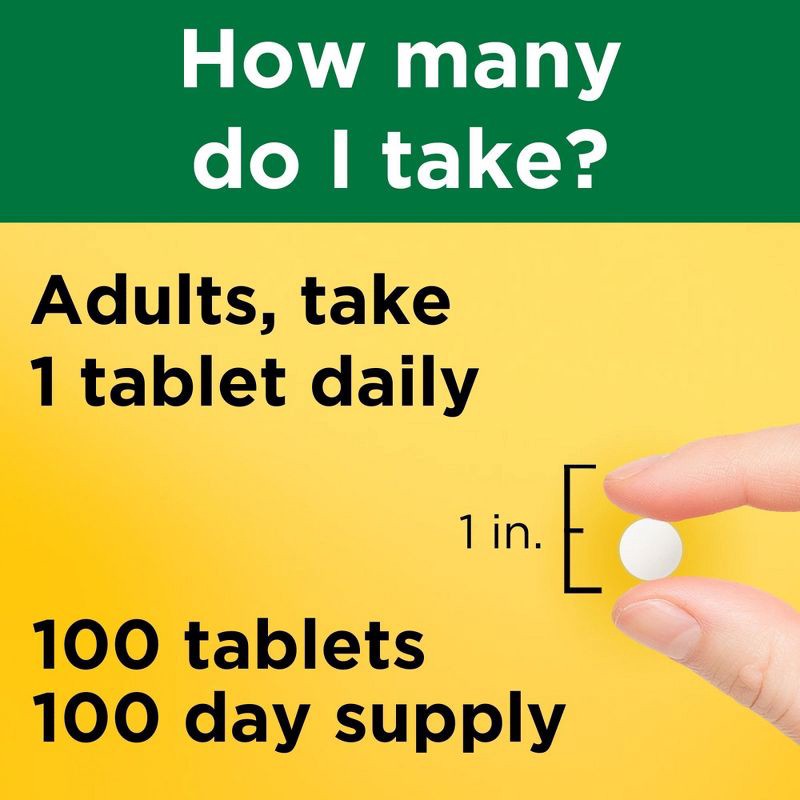 slide 7 of 10, Nature Made Vitamin D3 2000 IU (50 mcg) Tablets, Muscle, Teeth, Bone & Immune Support Supplement - 100ct, 100 ct