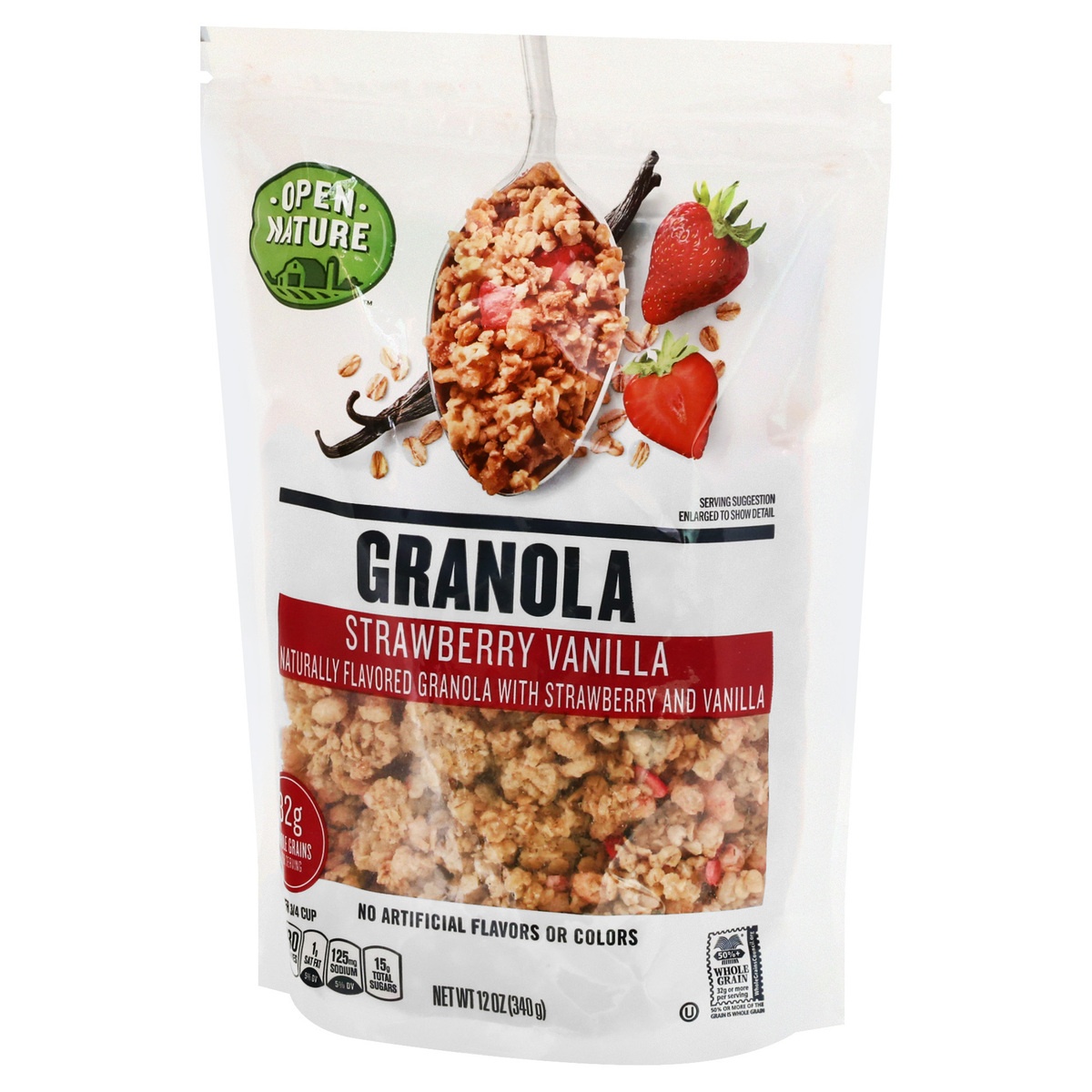 slide 4 of 9, Opn Nat Granola Strawberry Vanilla, 