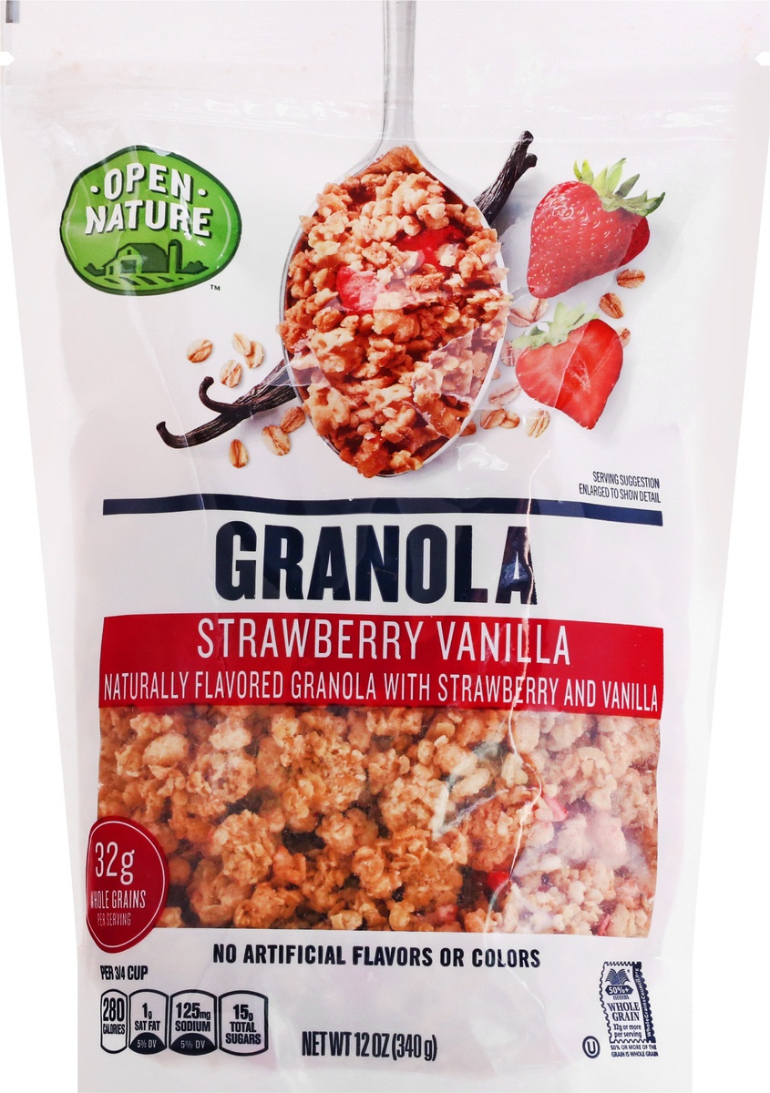 slide 7 of 9, Opn Nat Granola Strawberry Vanilla, 