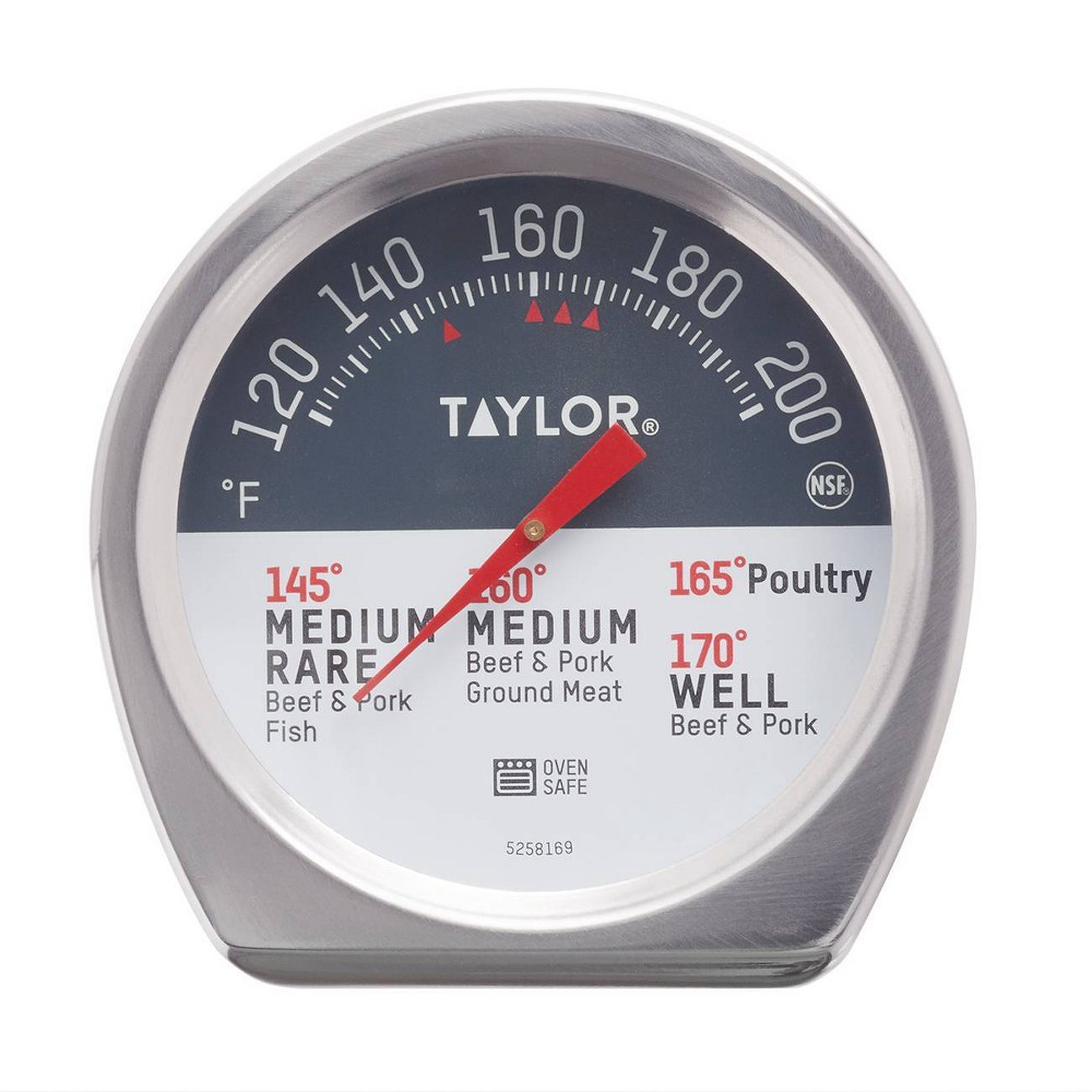 slide 2 of 3, Taylor Leave-in Meat Thermometer, 1 ct