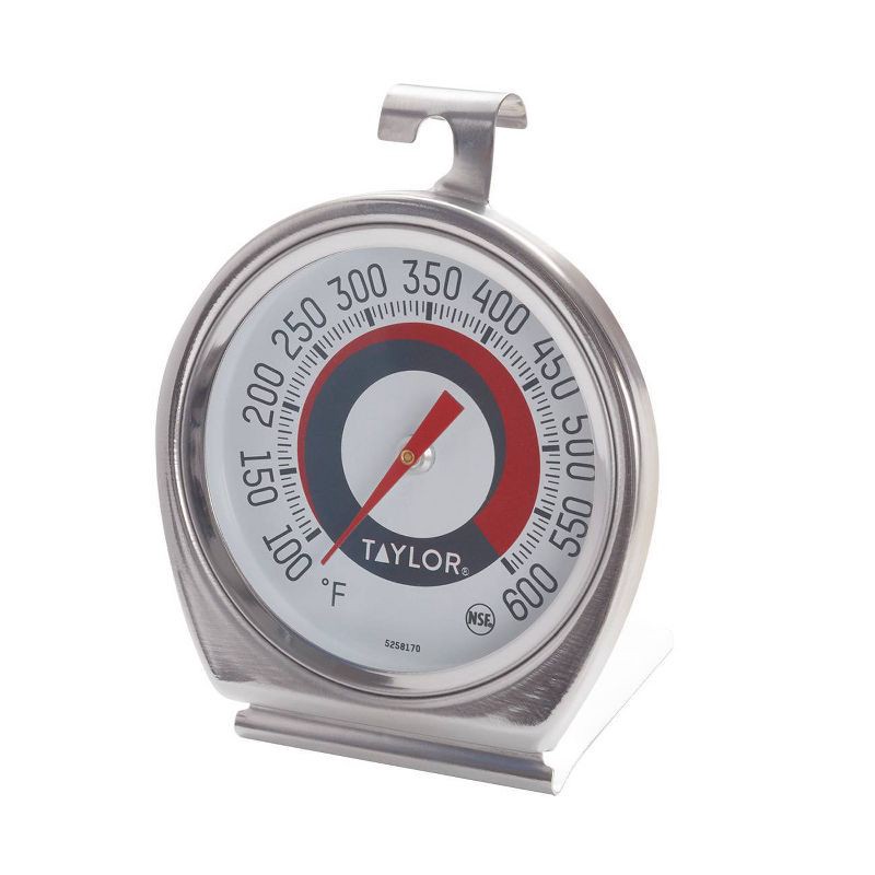 slide 3 of 5, Taylor Ambient Oven Grill Temperature Thermometer, 1 ct
