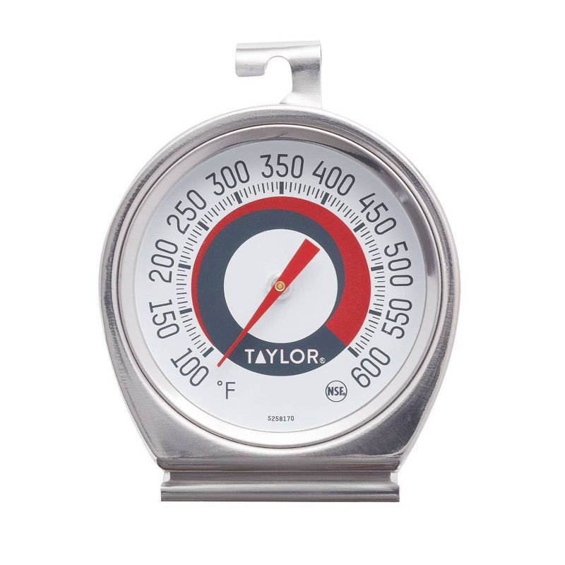 slide 1 of 5, Taylor Ambient Oven Grill Temperature Thermometer, 1 ct