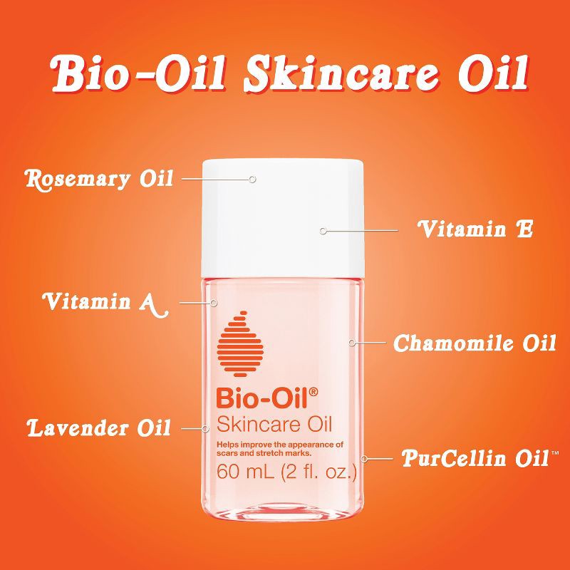 slide 8 of 12, Bio-Oil Skincare Oil For Scars and Stretchmarks, Serum Hydrates Skin, Reduce Appearance Of Scars - 2 fl oz, 2 fl oz