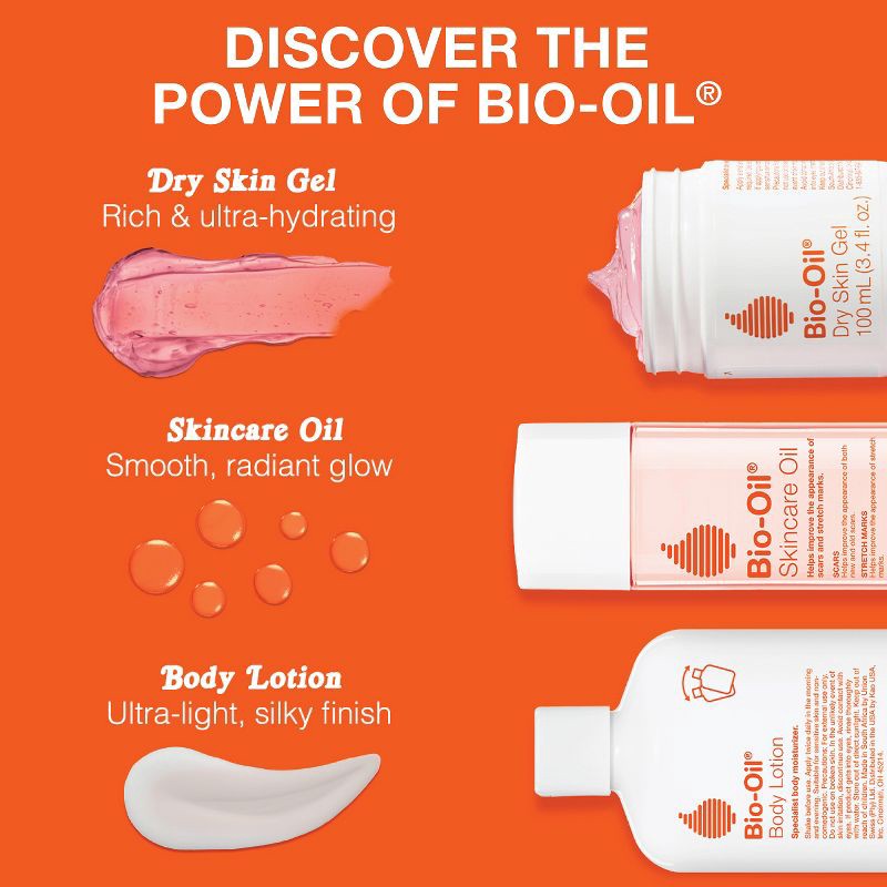 slide 8 of 9, Bio-Oil Skincare Body Oil and Scar Treatment with Vitamin E - For Stretch Marks, Dark Spots and Acne Scars - 2 fl oz, 2 fl oz
