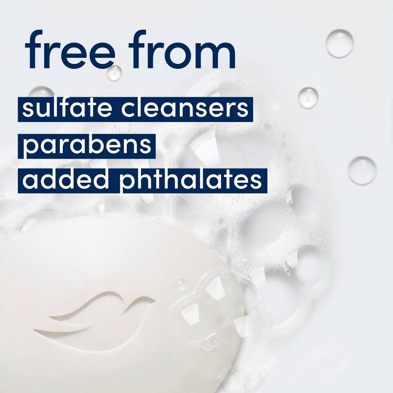 slide 6 of 8, Dove Beauty White Moisturizing Beauty Bar Soap - 2pk - 3.75oz each, 2 ct, 3.75 oz