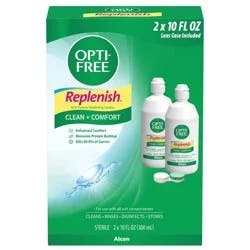 Opti-Free Replenish Multi-Purpose Disinfecting Contact Lens Solution - 20 fl oz
