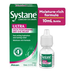 Systane Ultra Lubricant Eye Drops - 0.33 fl oz