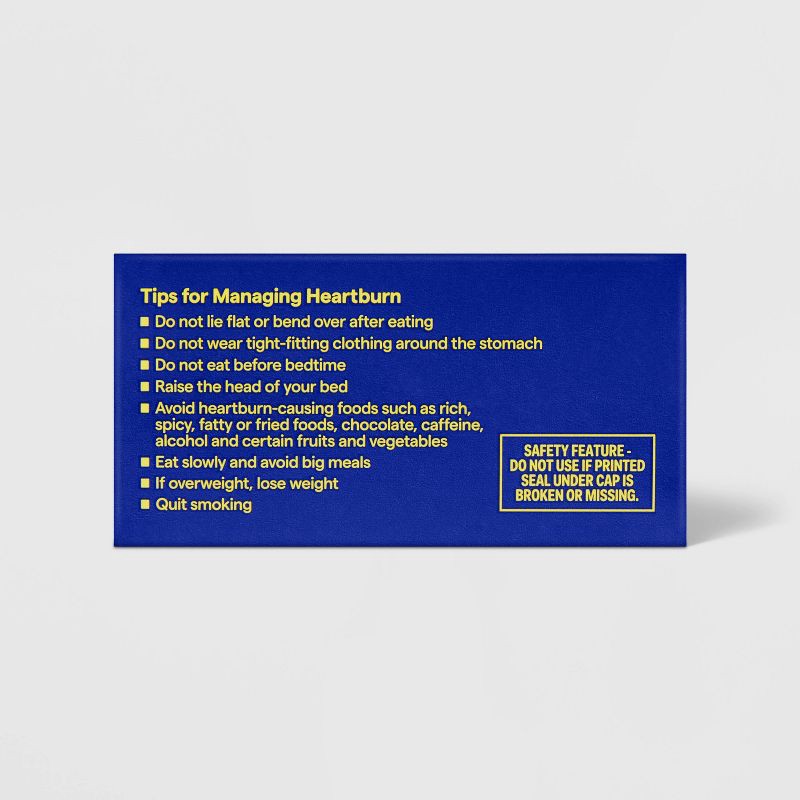 slide 4 of 6, Omeprazole 20mg Acid Reducer Delayed Release Tablets 42ct - up&up™, 42 ct; 20 mg