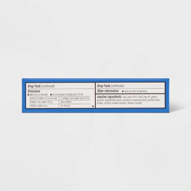 slide 4 of 5, Nighttime Cold & Flu Relief Softgels - 24ct - up&up™, 24 ct