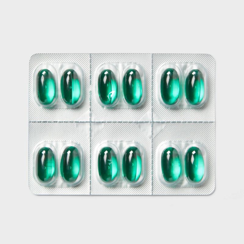 slide 5 of 5, Nighttime Cold & Flu Relief Softgels - 24ct - up&up™, 24 ct