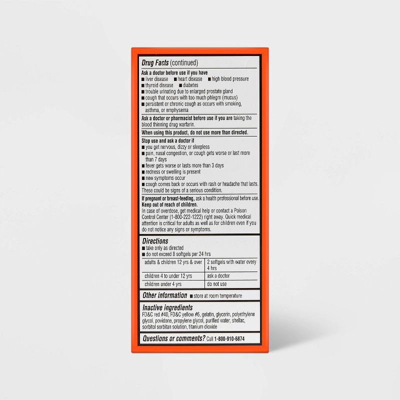 slide 5 of 6, Day/Night Multi -Symptom Cold & Flu Relief Combo Pack Softgels 48ct - up&up™, 48 ct