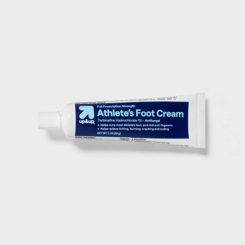 slide 3 of 4, Athletes Foot Terbinafine Hydrochloride Antifungal Cream - 1oz - up&up™, 1 oz