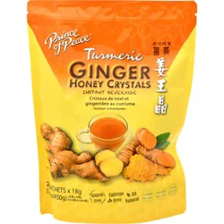 Prince of Peace Ginger Crystals Tea W/ Turmeric- 25 ct