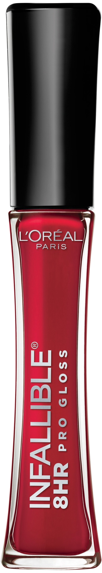 slide 2 of 2, L'Oréal Infallible Red Fatale Le Gloss, 0.21 oz