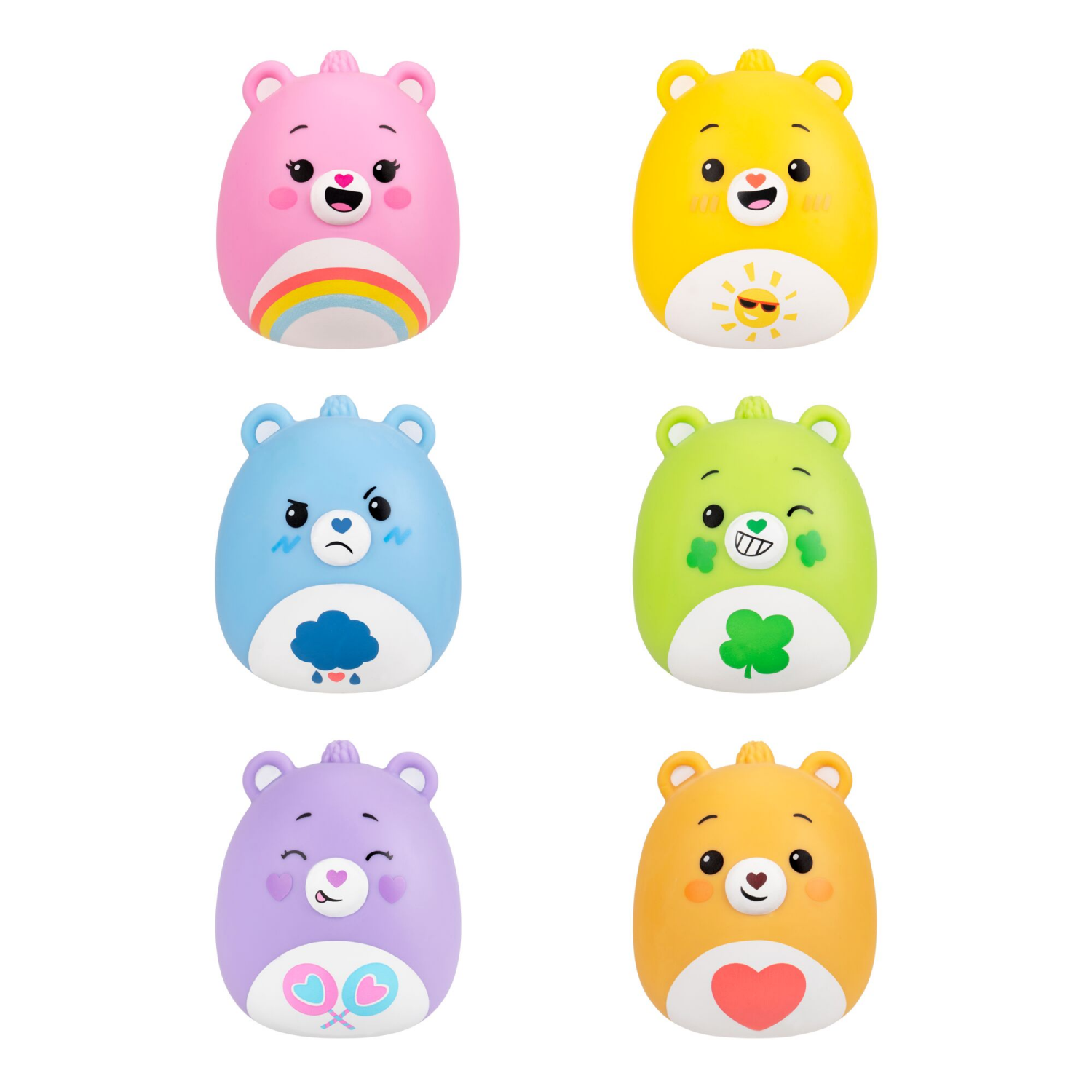 slide 1 of 2, Squooshems Care Bears Series 1, 1 ct
