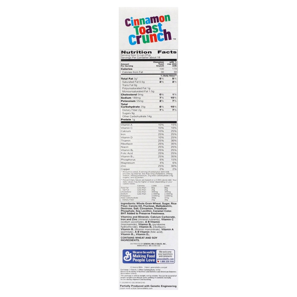 slide 3 of 4, Cinnamon Toast Crunch General Mills Cinnamn Toast Family, 19.3 oz