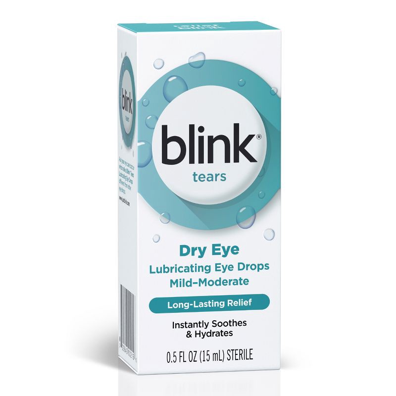slide 10 of 11, Blink Tears Lubricating and Hydrating Dry Eye Drops - 15ml, 15 ml