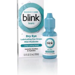 Blink Tears Lubricating and Hydrating Dry Eye Drops - 15ml