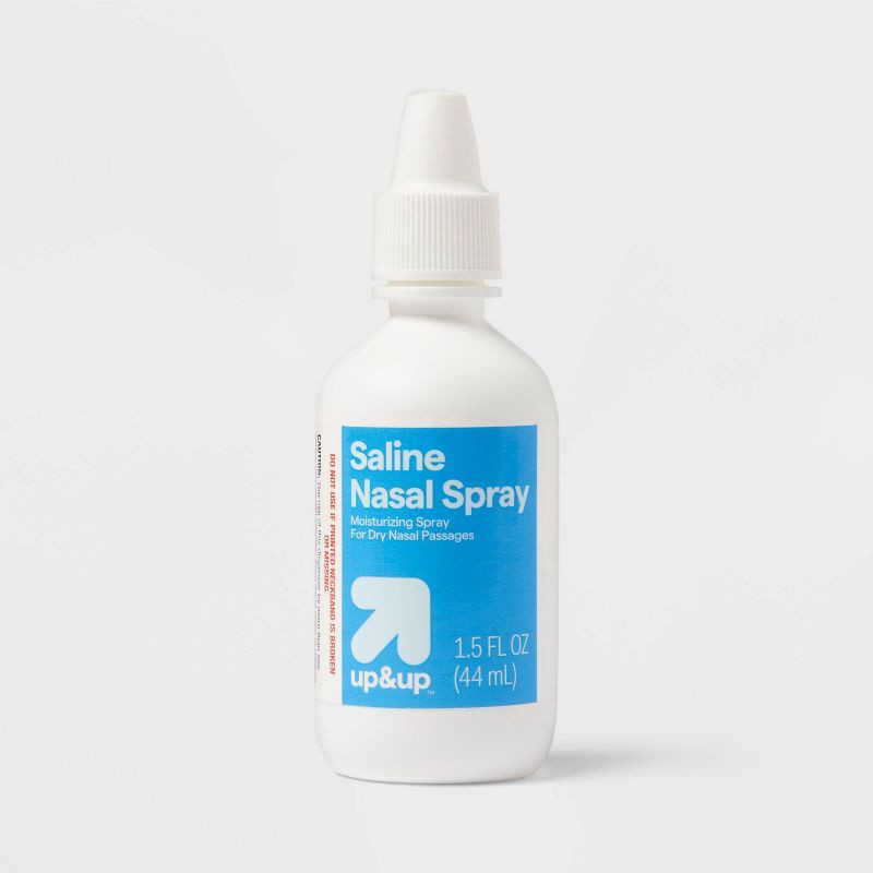 slide 1 of 4, Saline Nasal Spray - 1.5 fl oz - up&up™, 1.5 fl oz