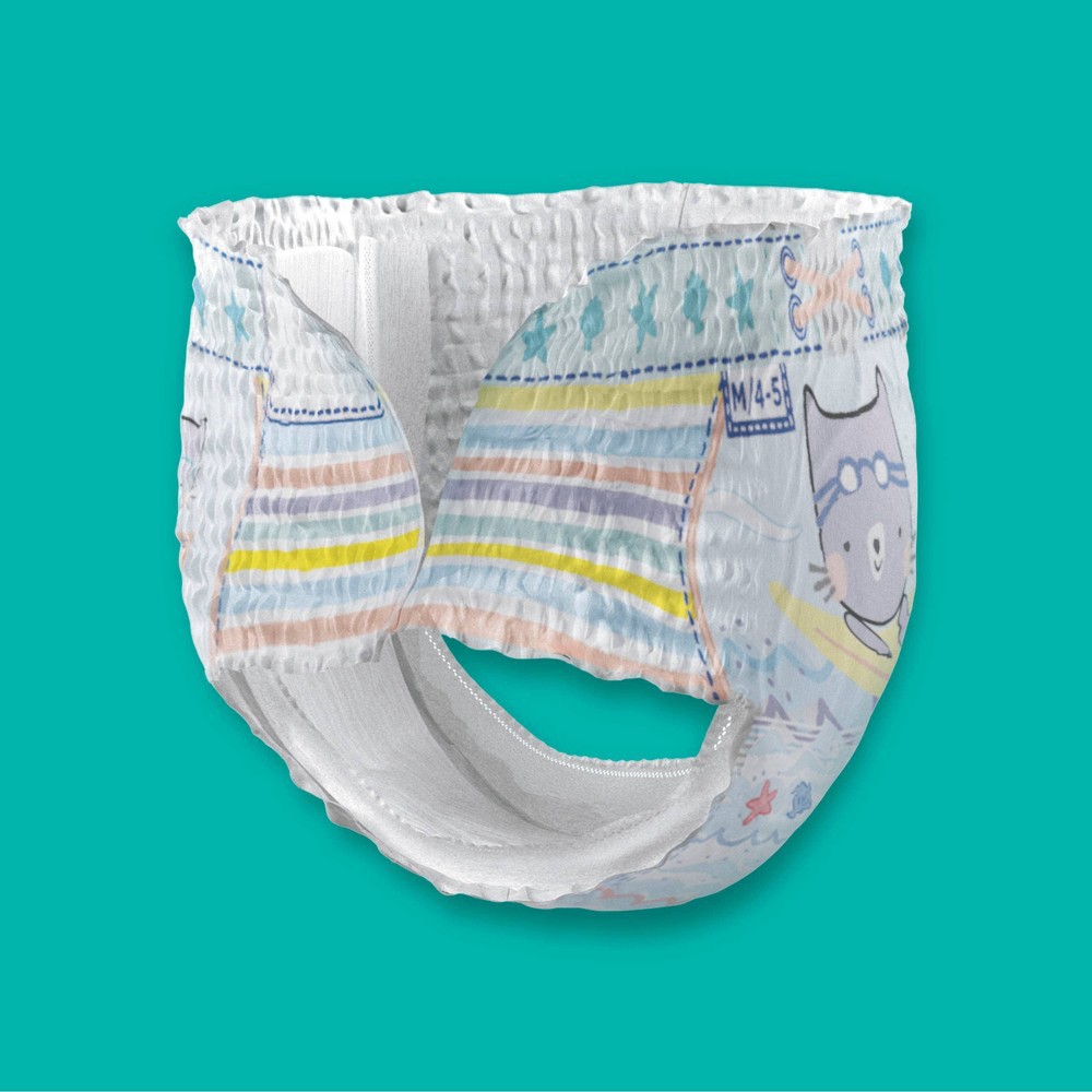 slide 5 of 7, Pampers Splashers Disposable Swim Pants - Size L (17ct), 17 ct