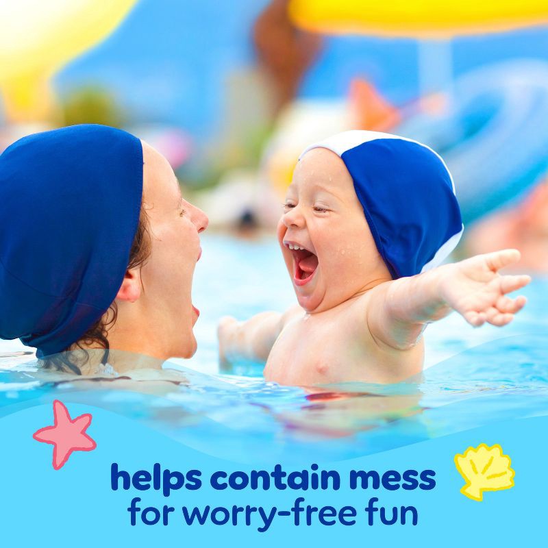 slide 5 of 14, Pampers Splashers Disposable Swim Pants Jumbo Pack - L - 17ct, 17 ct