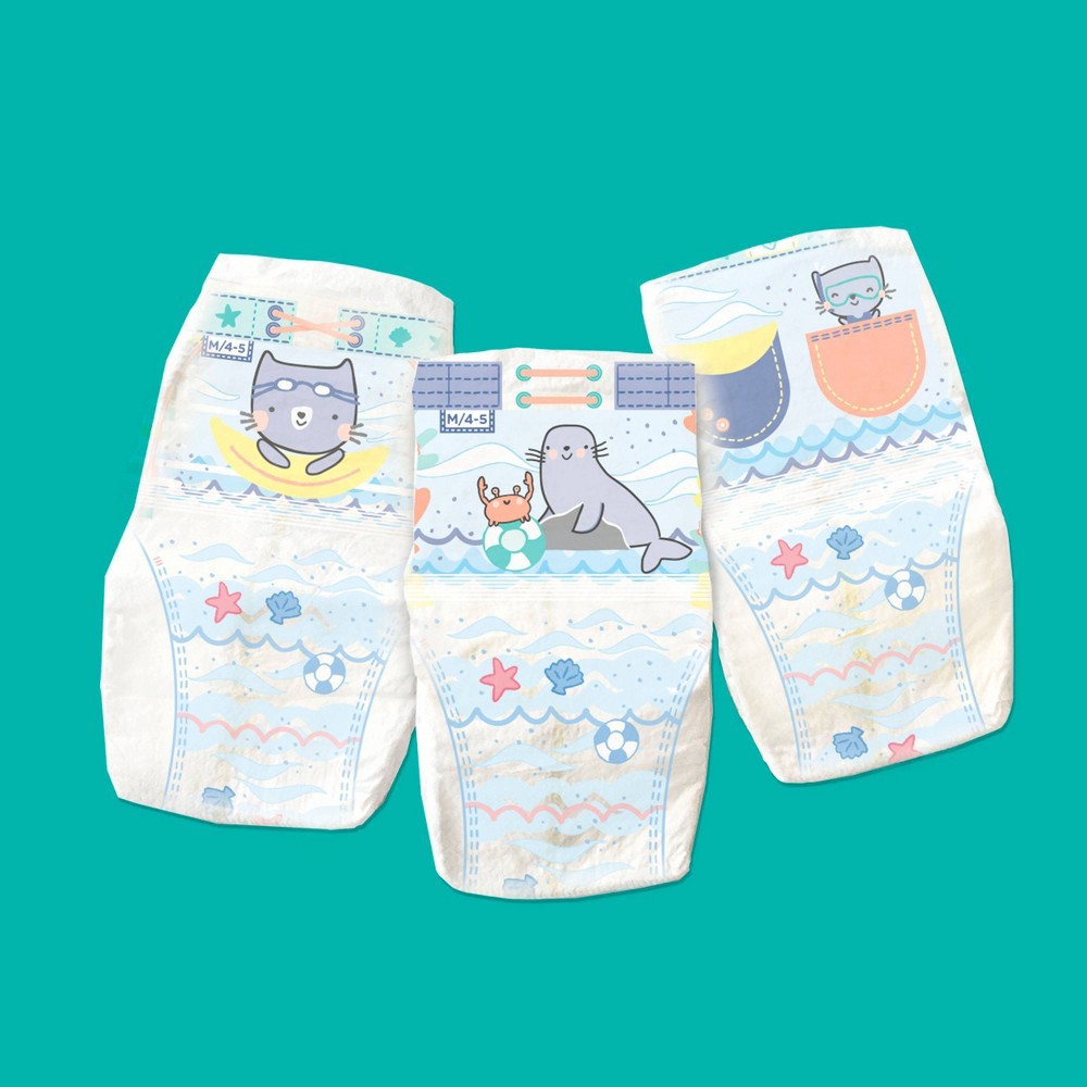 slide 6 of 7, Pampers Splashers Disposable Swim Pants - Size L (17ct), 17 ct