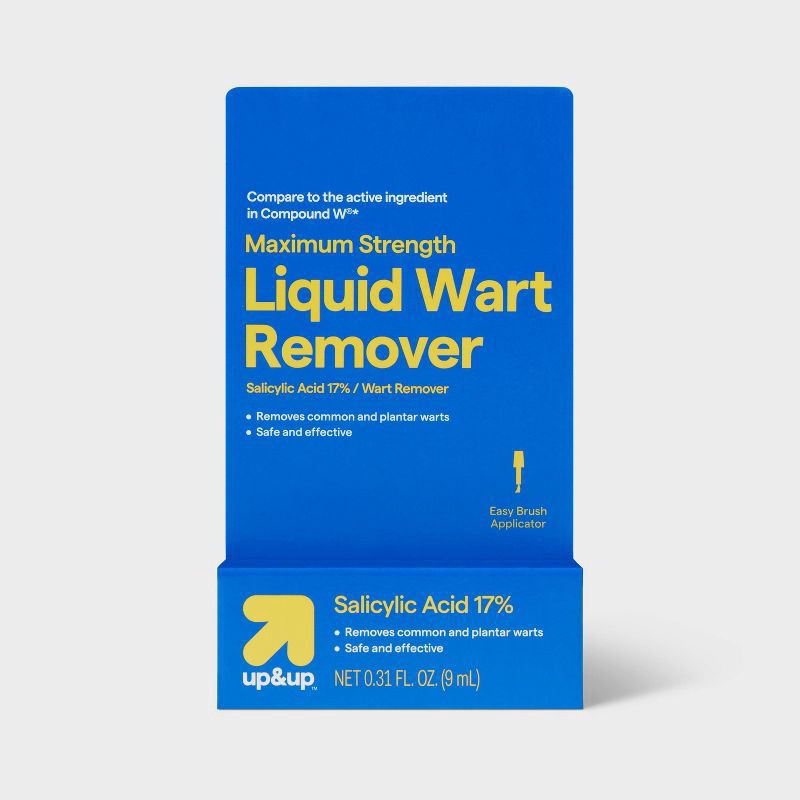 slide 1 of 4, Liquid Wart Remover - 0.31oz - up&up™, 0.31 oz