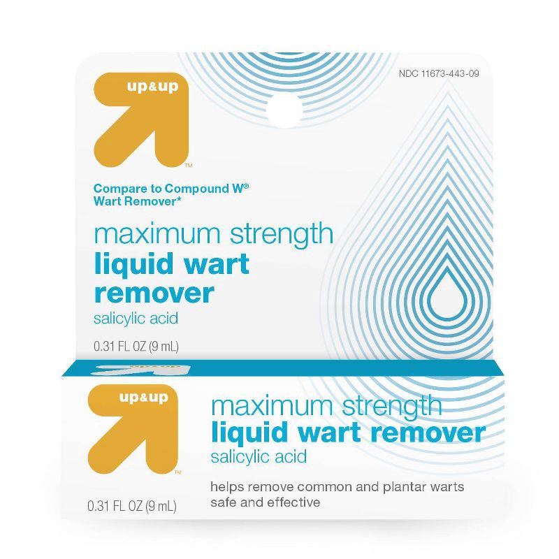 slide 1 of 3, Liquid Wart Remover - 0.31oz - up & up™, 0.31 oz
