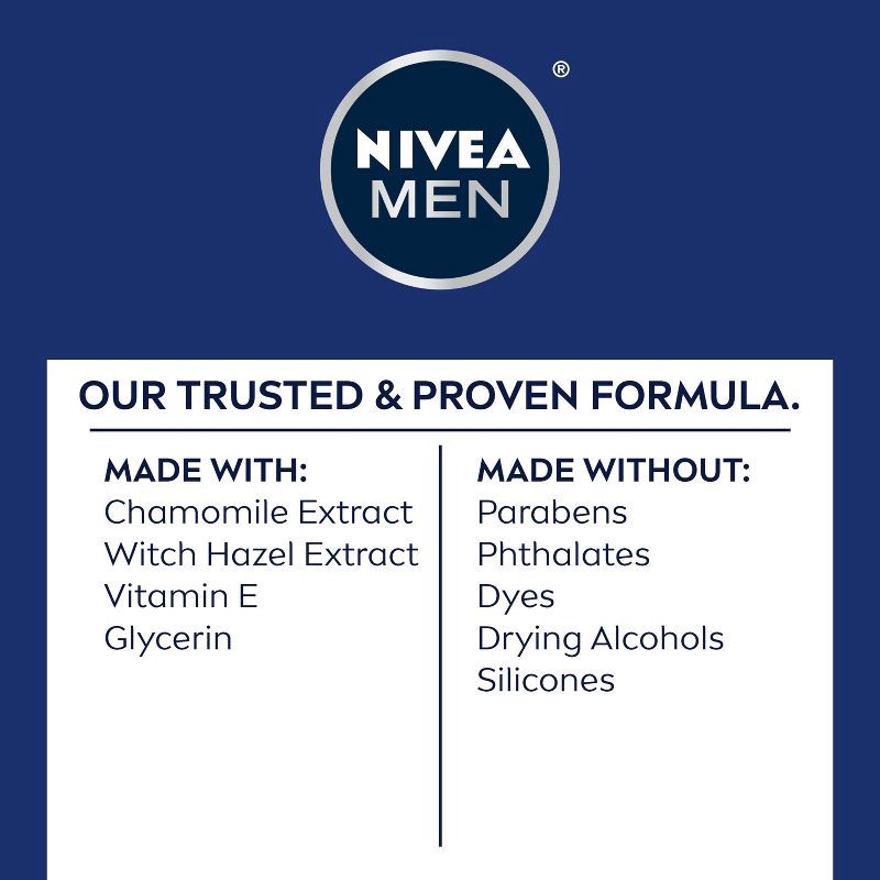 slide 7 of 11, NIVEA Men Soothing Post Shave Balm for Sensitive Skin - 3.3 fl oz, 3.3 fl oz