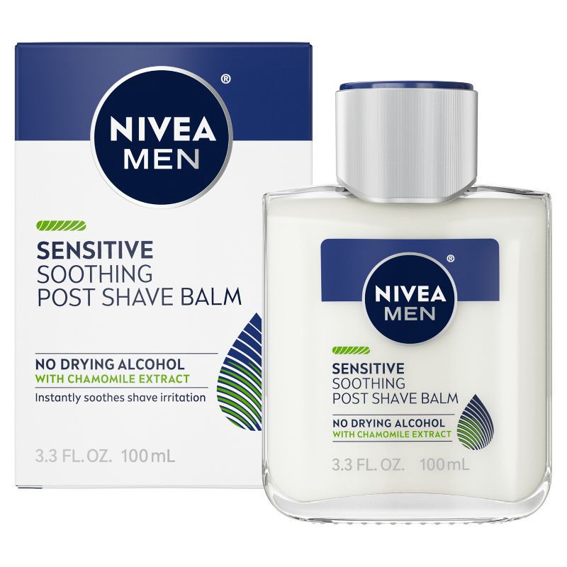 slide 1 of 11, NIVEA Men Soothing Post Shave Balm for Sensitive Skin - 3.3 fl oz, 3.3 fl oz