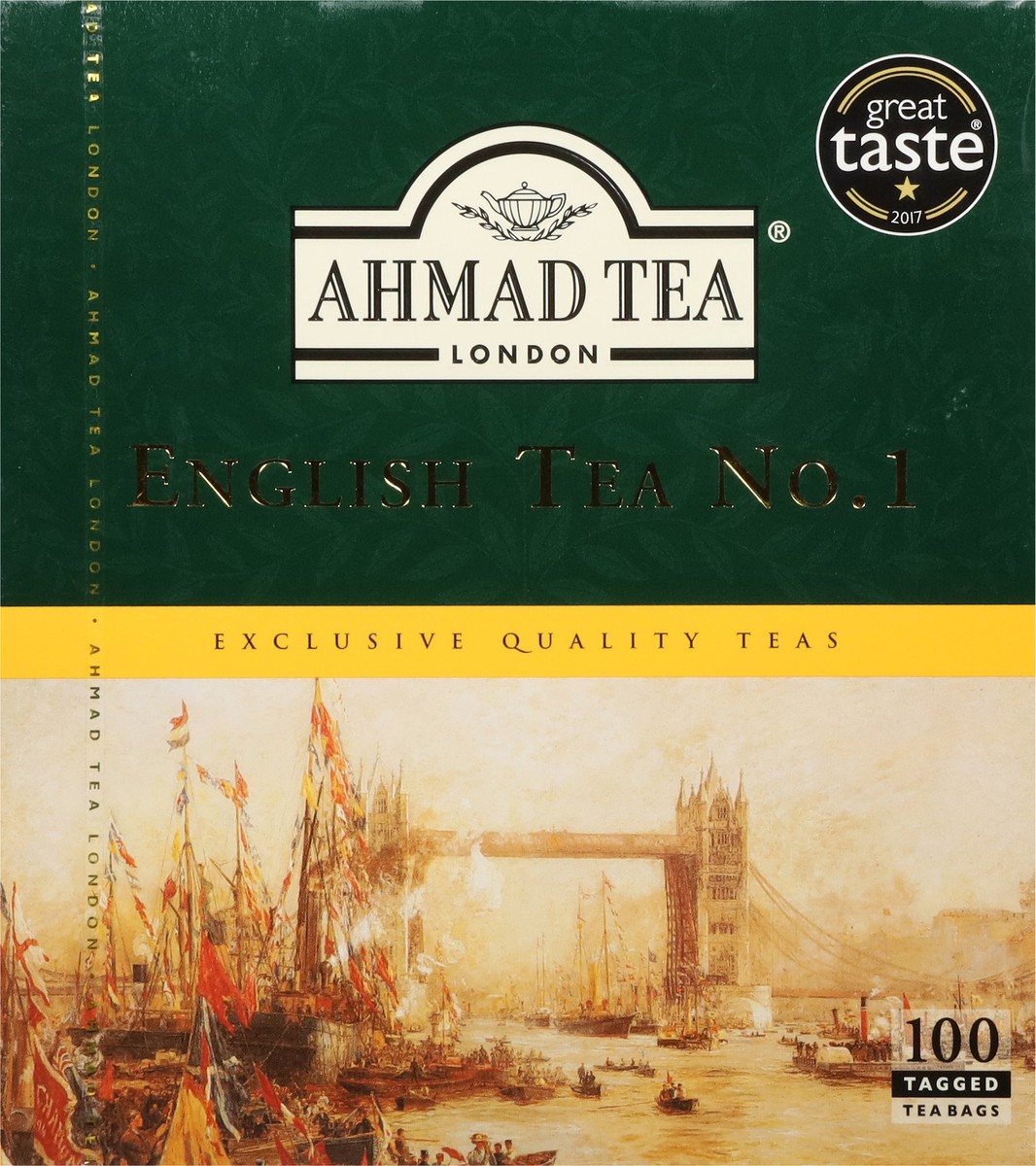 slide 5 of 11, Ahmad Tea No. 1 English Tea 100 Tea Bags - 100 ct, 100 ct