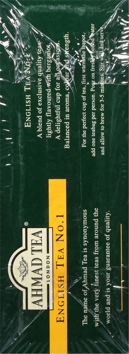 slide 6 of 11, Ahmad Tea No. 1 English Tea 100 Tea Bags - 100 ct, 100 ct