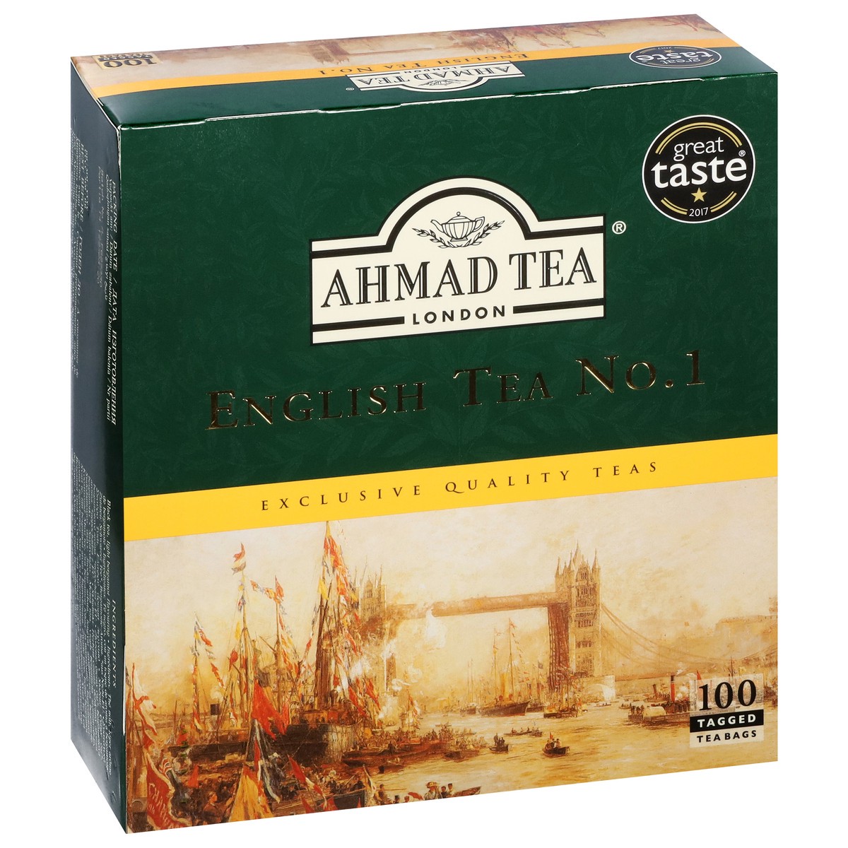 slide 2 of 11, Ahmad Tea No. 1 English Tea 100 Tea Bags - 100 ct, 100 ct