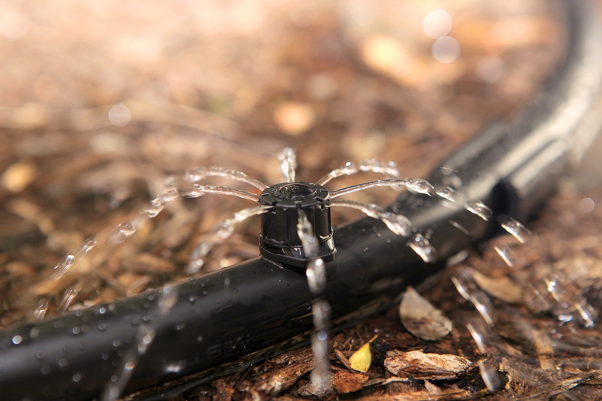 slide 5 of 6, Mister Landscaper 10 GPH Adjustable Drip Irrigation Multi-Stream Emitter 5 -Pack, 1 ct