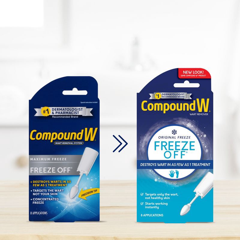 slide 2 of 7, Compound W Freeze Off Wart Remover - 3.04oz, 3.04 oz